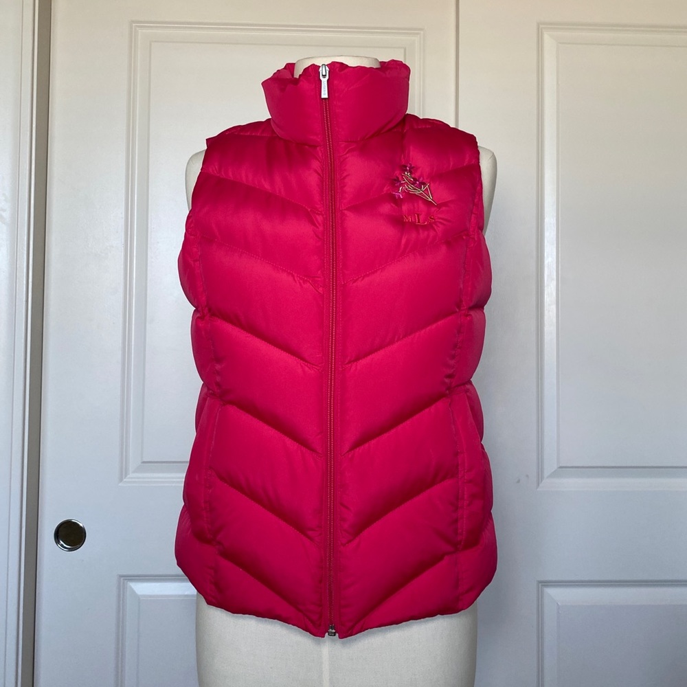 NWT Lands’ End women Puffer Vest size(6-8)